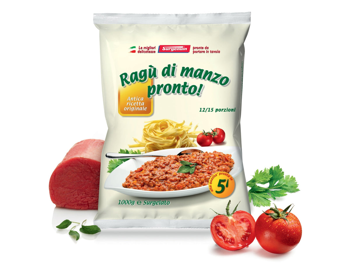 Technisches Datenblatt - Rindfleisch-Ragù 450 Gr.