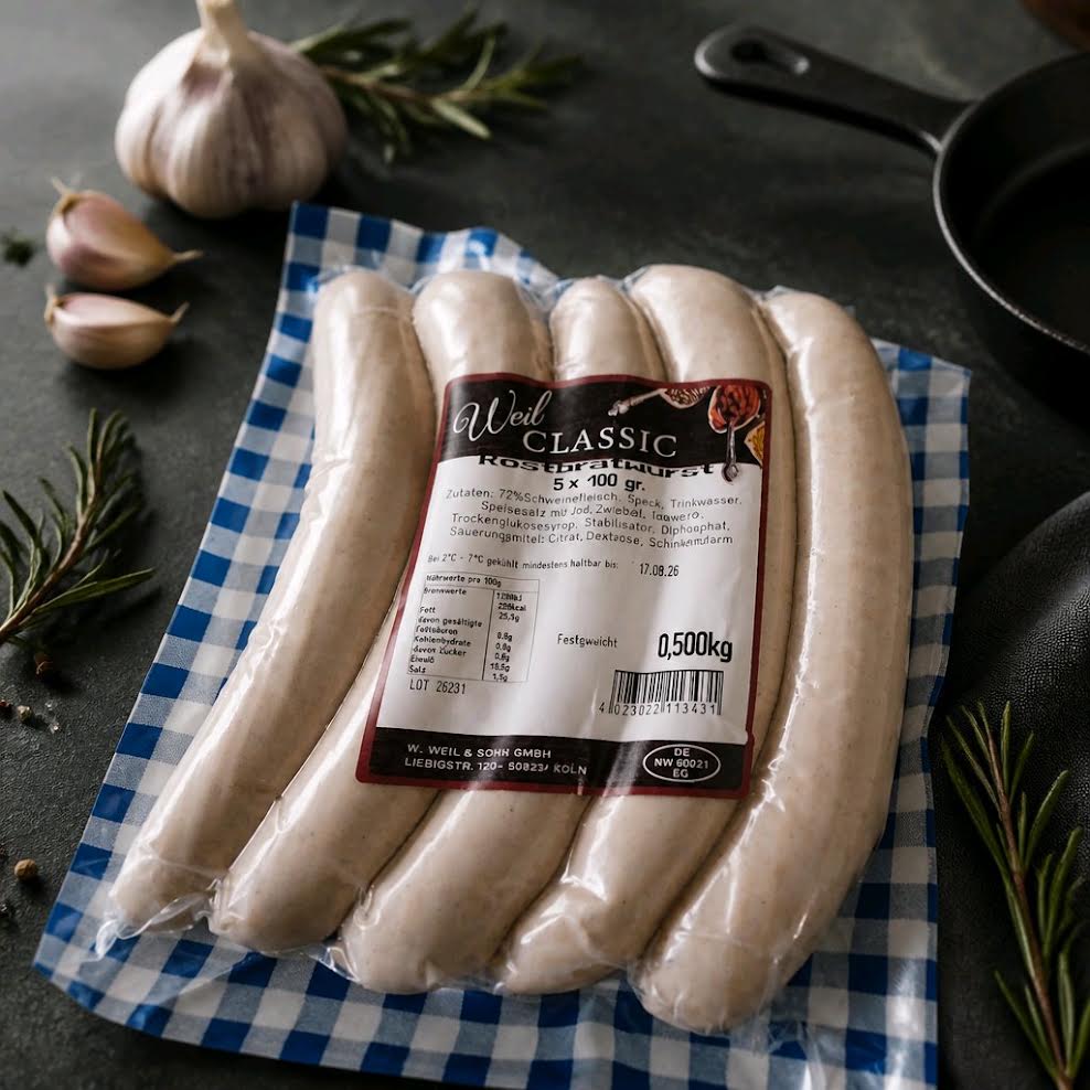 Weil Rostbratwurst 5x100g