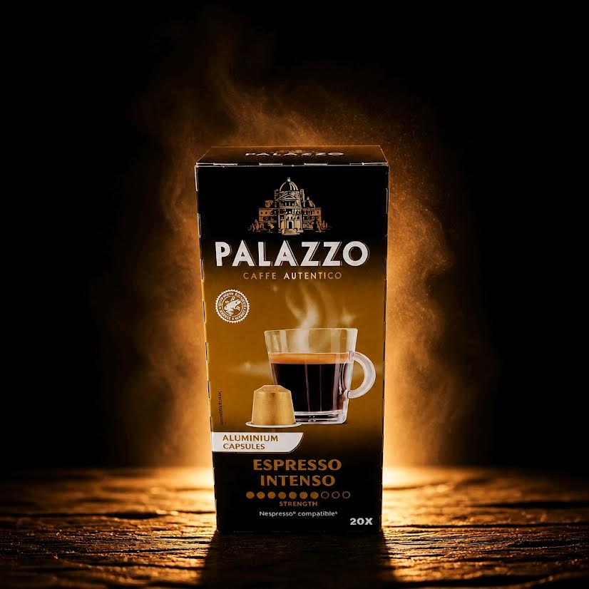 Kaffee Caffè Autentico – Espresso Intenso | 20 Kapseln Nespresso® kompatibel
