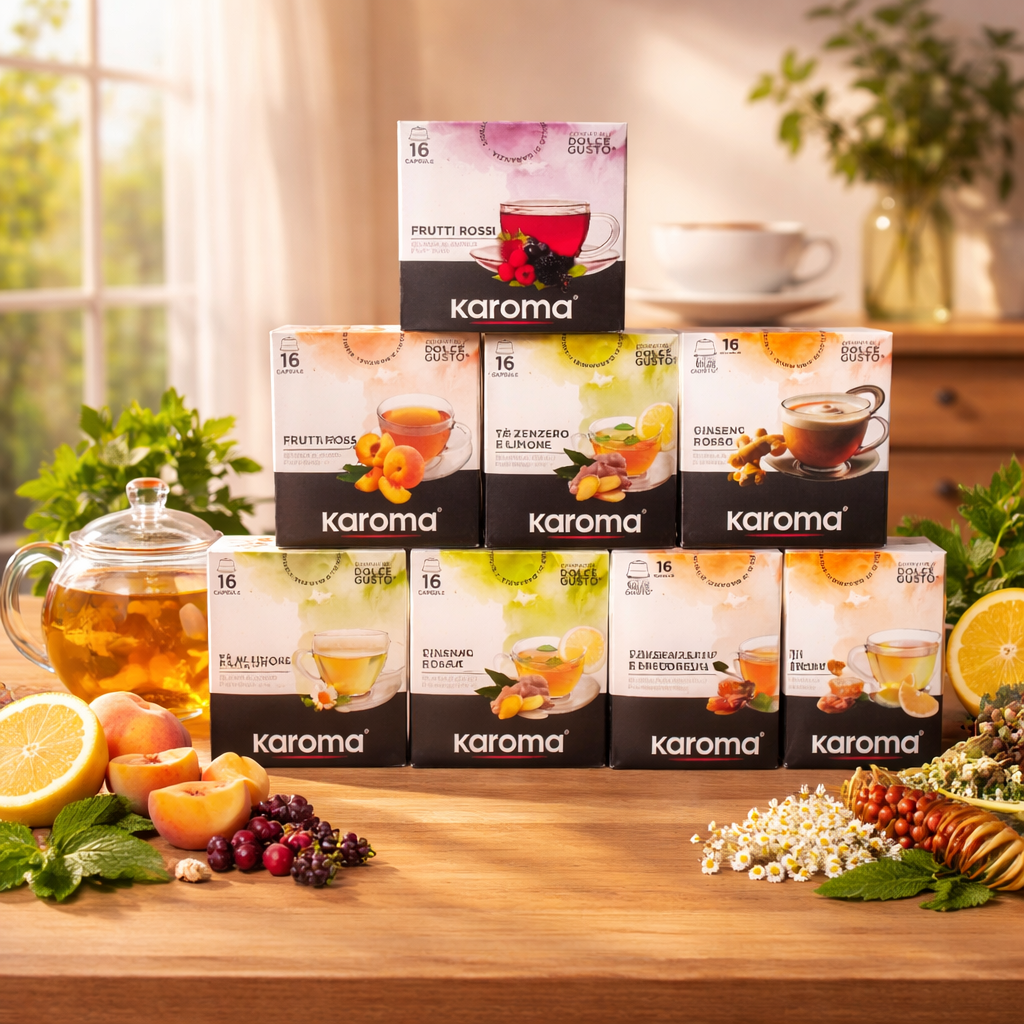 Karoma 8x16 Kapsel Relax TEE MIX- kompatible DOLCE GUSTO