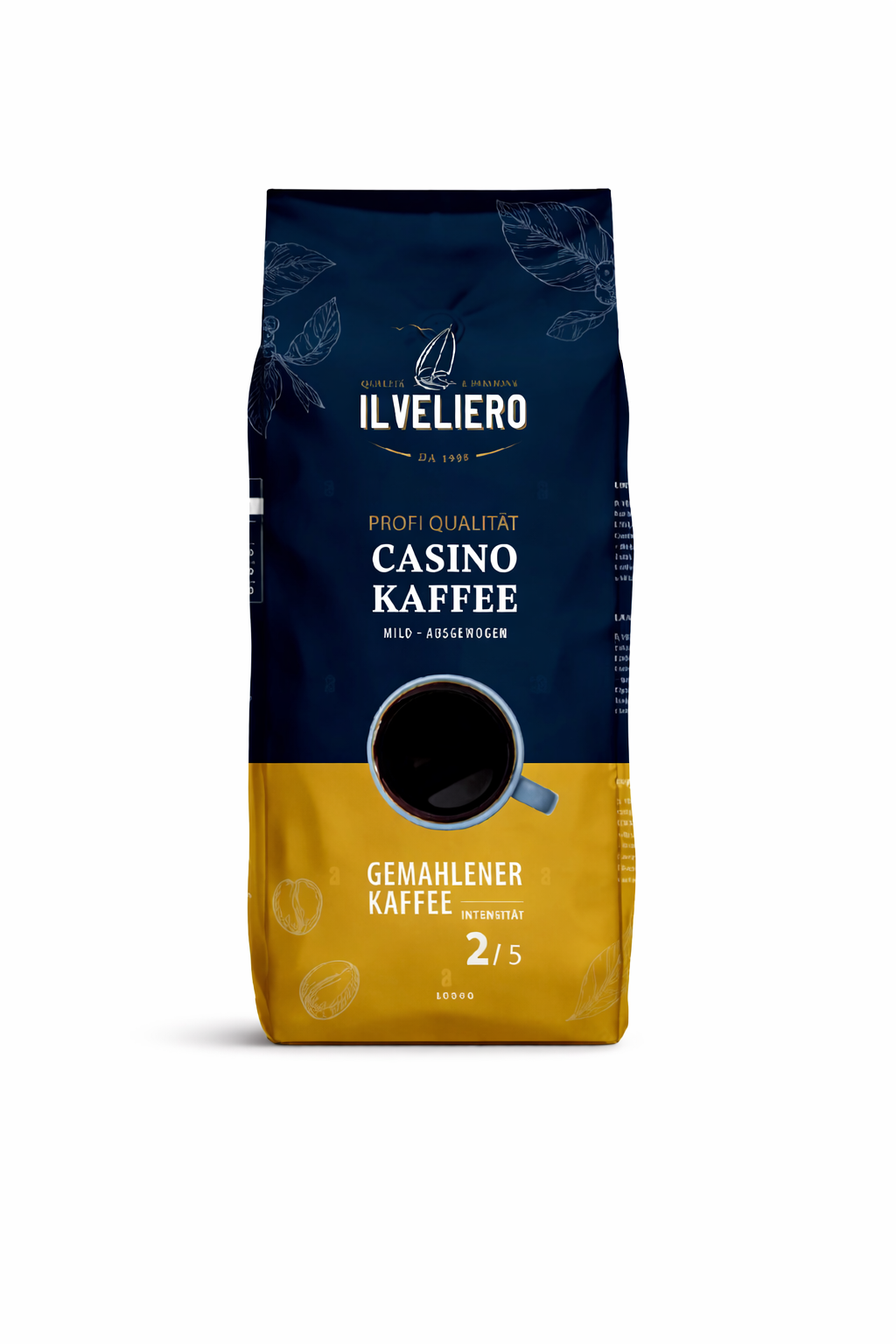 Il veliero Casino Kaffee Gemahlen 1kg