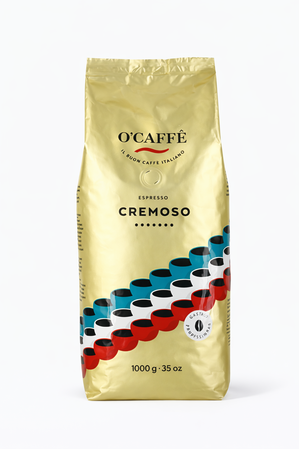 O‘ccaffé Kaffeebohnen Espresso Cremoso 1000 g.