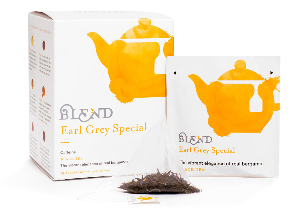 Earl Grey Special (schwarzer Tee) — 15 Pyramidenbox