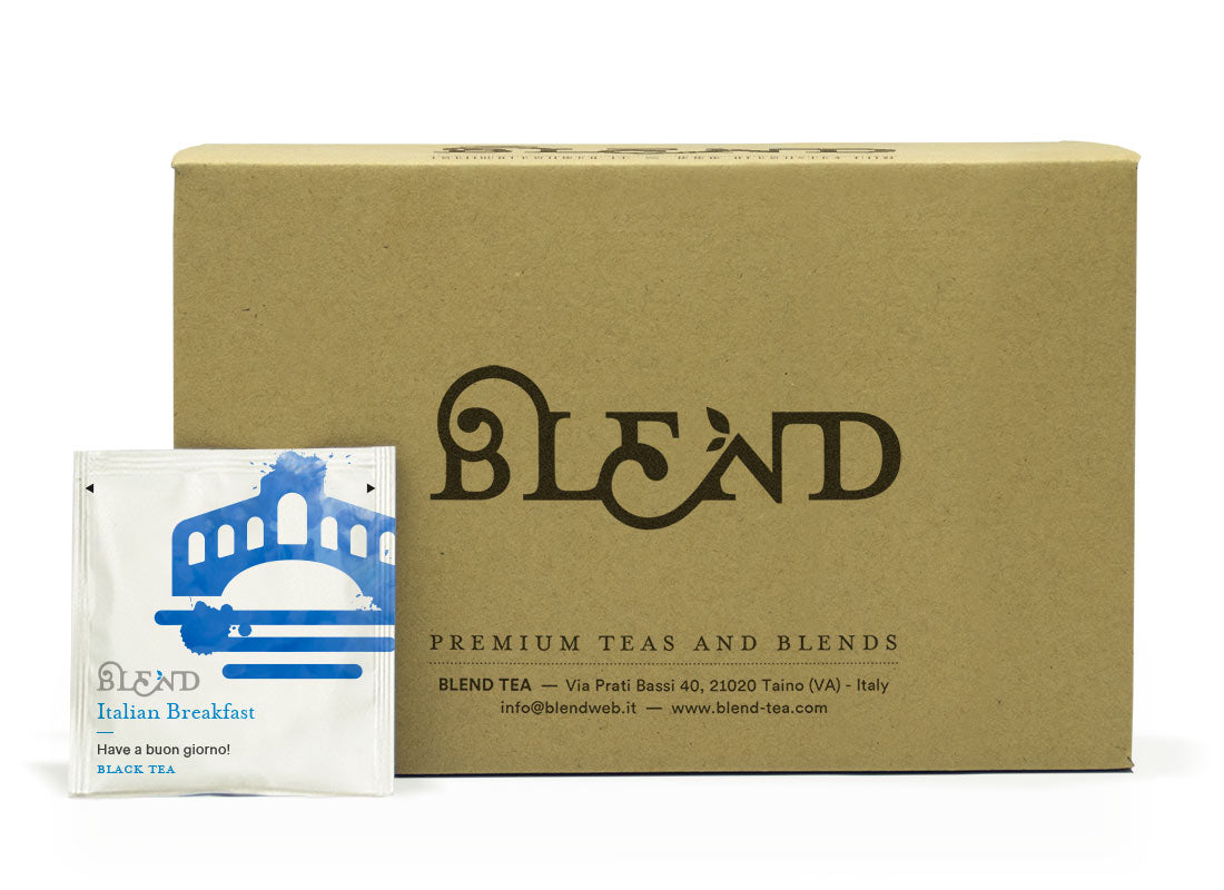 Italian Breakfast (schwarzer Tee)  — 15 Pyramidenbox