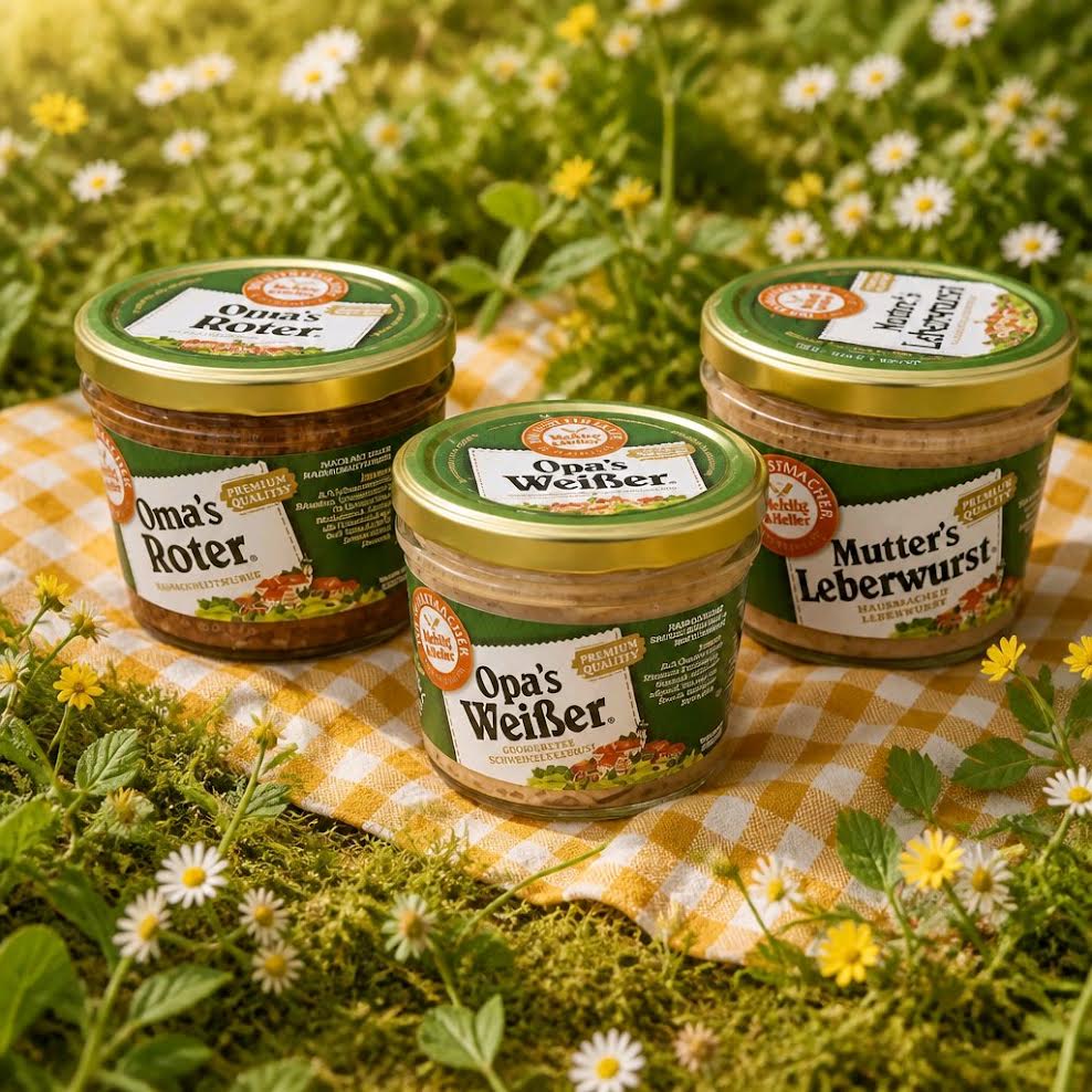 Mehling & Heller Tris – Wurst-Spezialitäten – 3 x 250 g