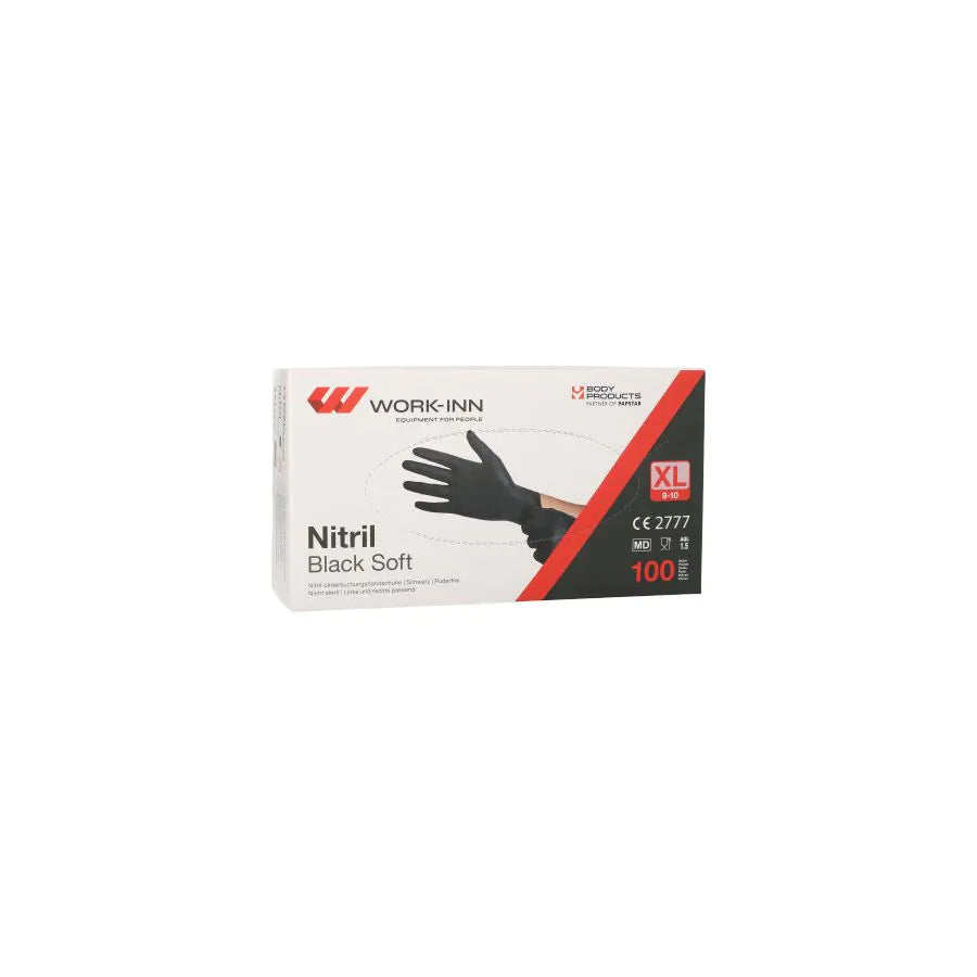 Handschuhe Black Soft sw Gr.XL 100ST - Workinn