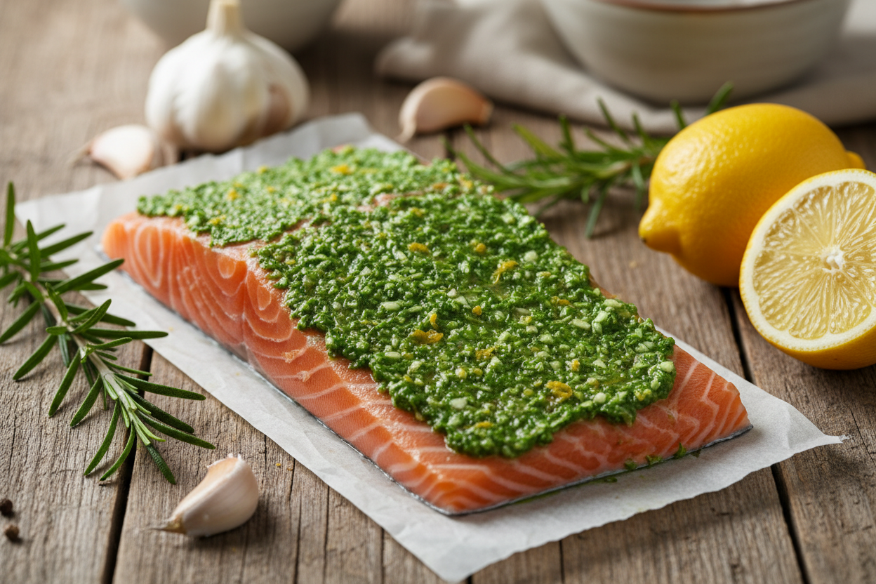 Aio e Lemon – Salmon Fillet