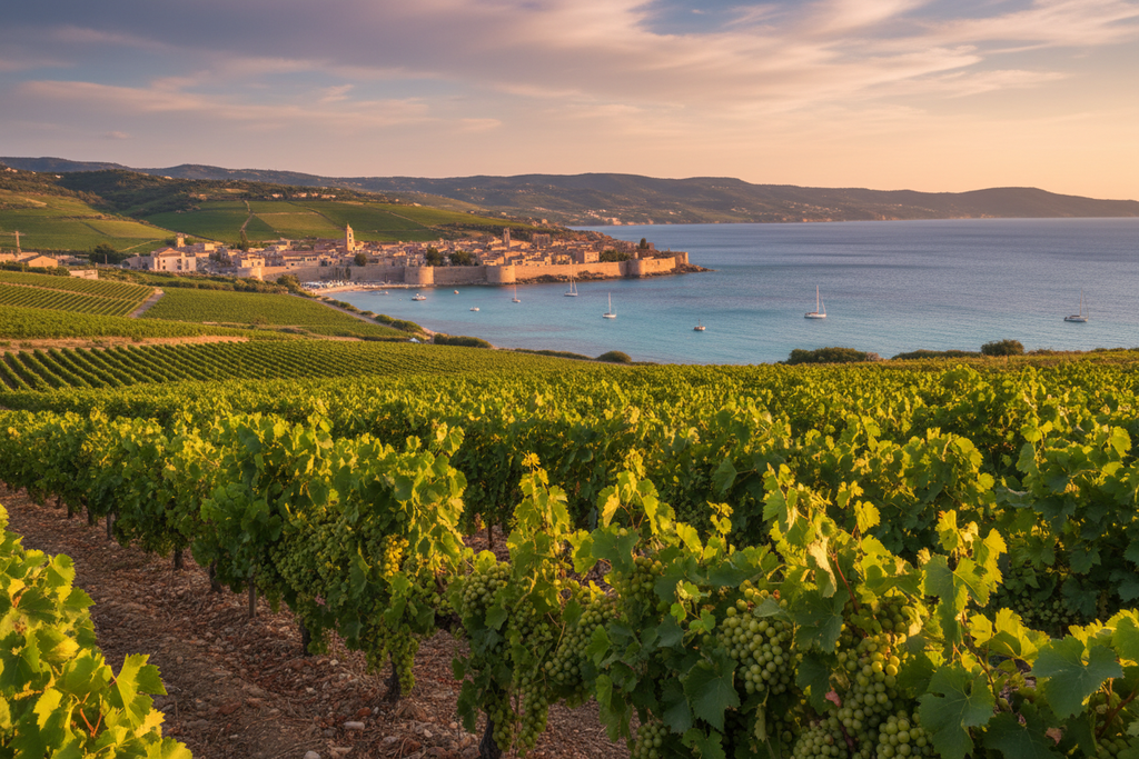 Alghero con vigneti Vermentino