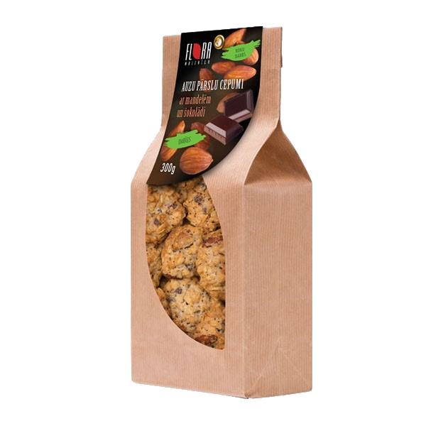 Haferflockenkekse mit Mandeln und Schokolade  300g