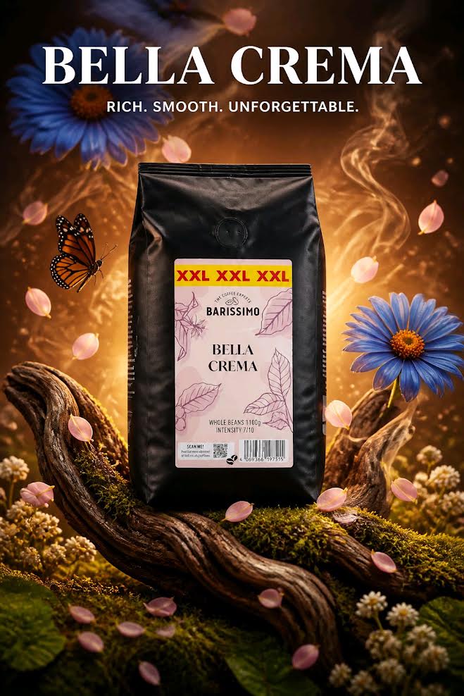 Kaffee Bohnen Barissimo Bella Crema 1100 g.