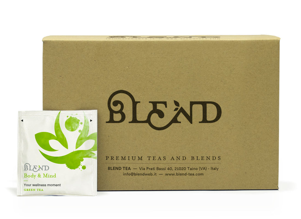 Body & Mind l (grüner Tee) — 15 Pyramidenbox