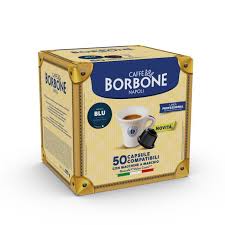 50 Kapseln Kaffee ´´Borbone Dolce Re miscela Blu´´ Kompatibel Dolce Gusto