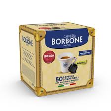 50 Kapseln Kaffee ´´Borbone Dolce Re Mischung Rot ´´ Kompatibel Dolce Gusto