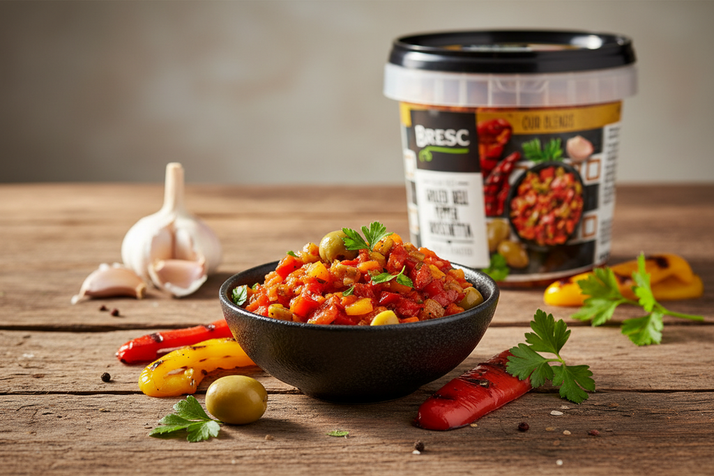 Bresc Grilled Bell Pepper Bruschetta 325g