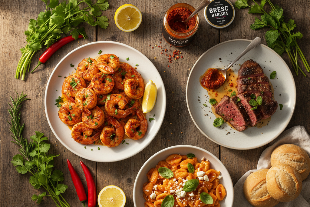 Bresc Harissa - scene culinarie