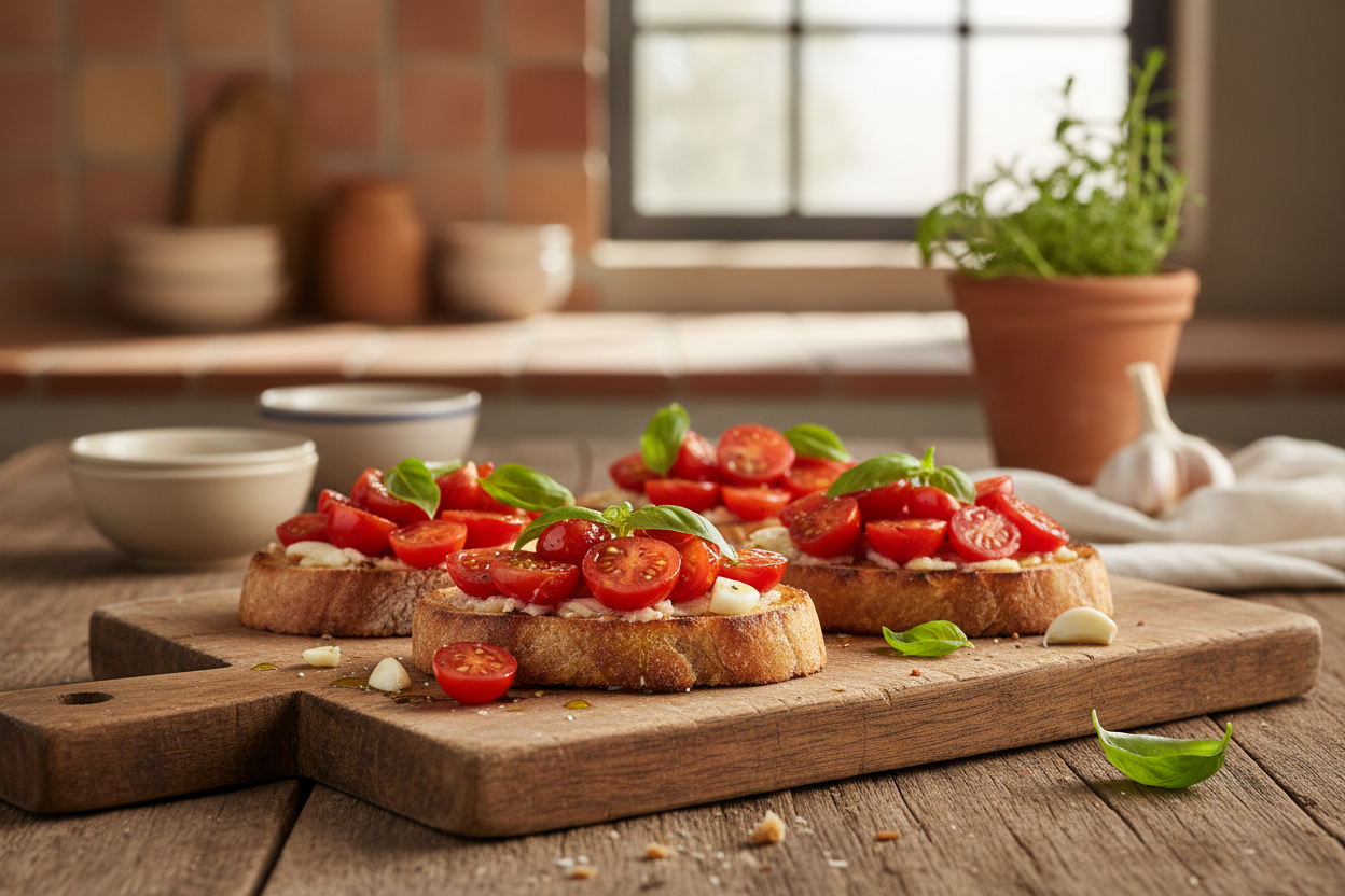 Bruschetta lifestyle