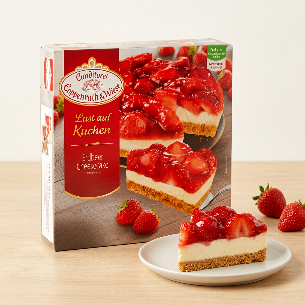 C&W Erdbeer-Frischkäse-Kuchen 550 g