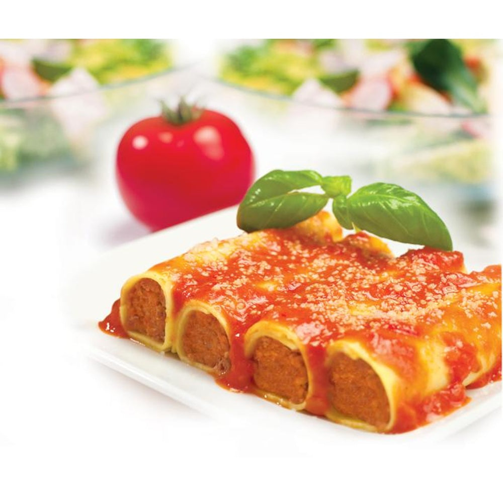 Cannelloni mit Fleischfüllung und Tomatensauce „Pomodorina“ 350 g. -  Ein echtes italienisches Produkt.