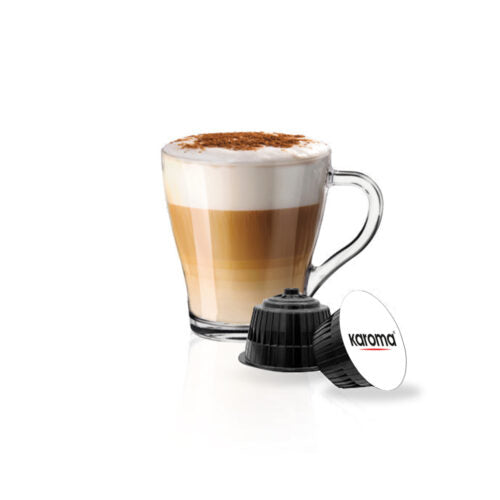 Karoma 16/96 Kapsel CAPPUCCINO- kompatible DOLCE GUSTO