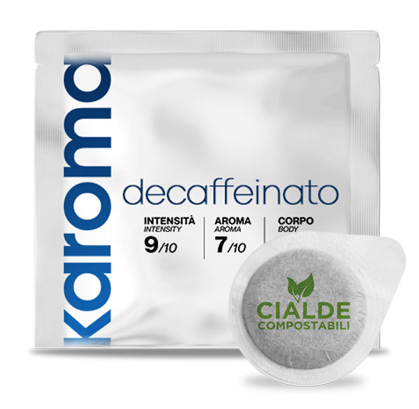 Karoma Kaffeepads ohne Koffein, 50 Stück.