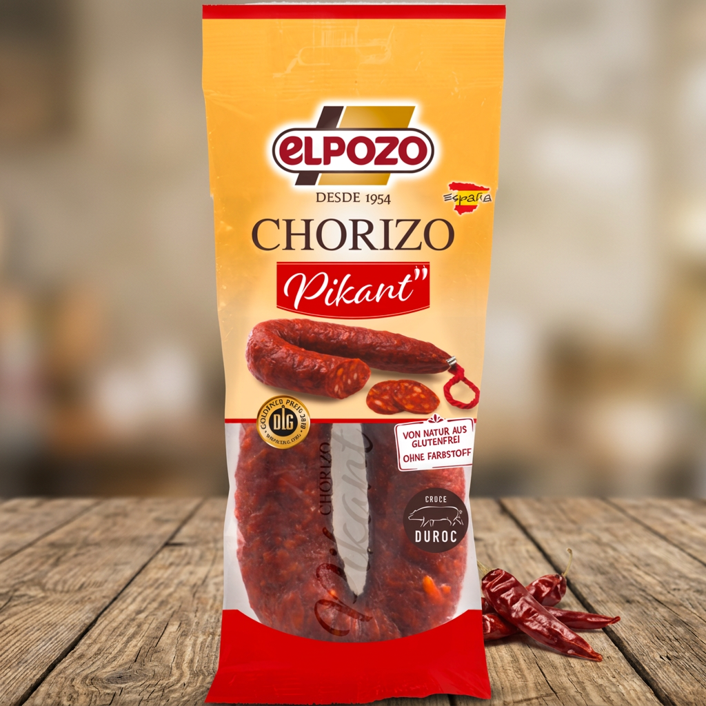 Elpozo Chorizo Sarta im Ring 200 g
