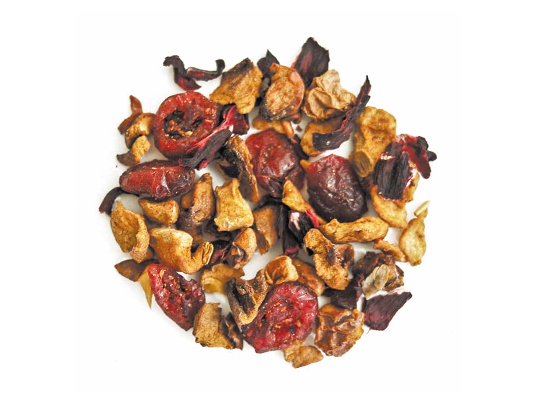 Tee Cranberry   ( Früchte Tee) — 15 Pyramidenbox
