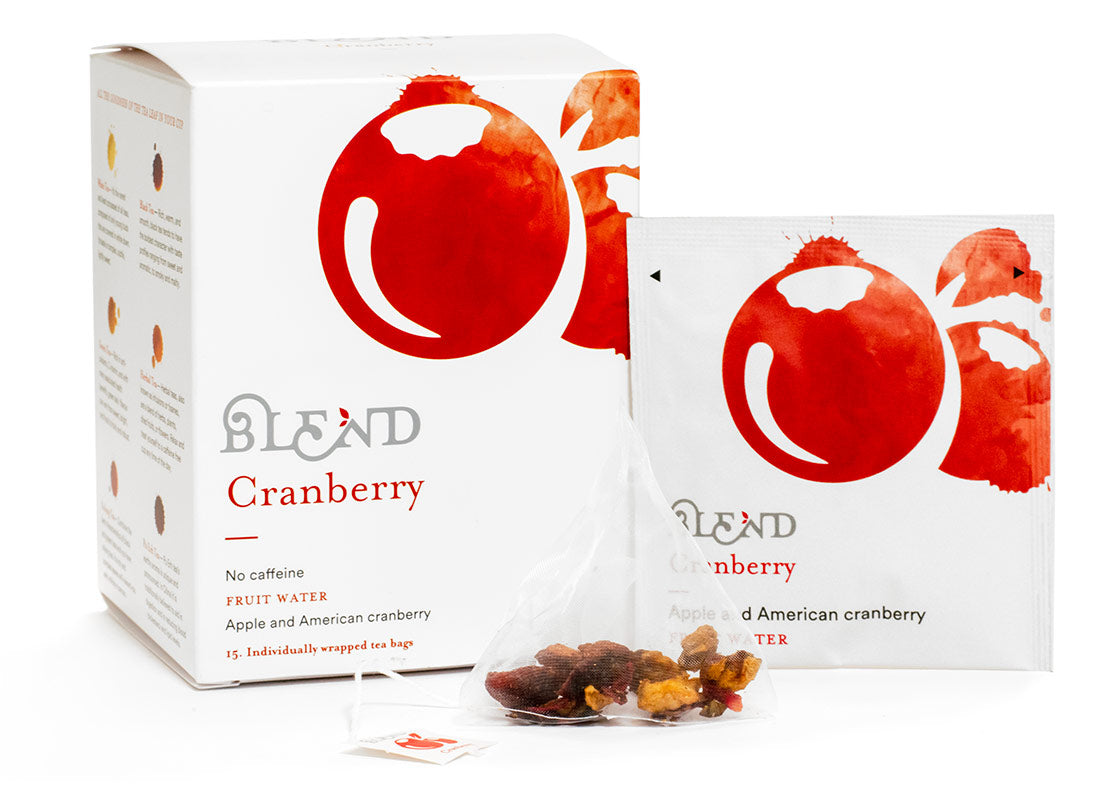 Tee Cranberry   ( Früchte Tee) — 15 Pyramidenbox