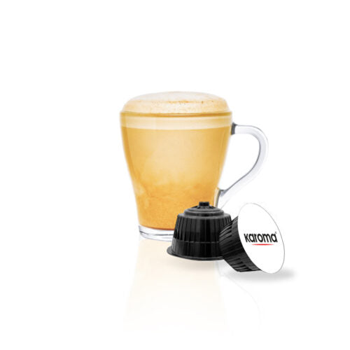 Karoma 16/96 Kapsel Heiße CREME BRULEE - kompatible DOLCE GUSTO