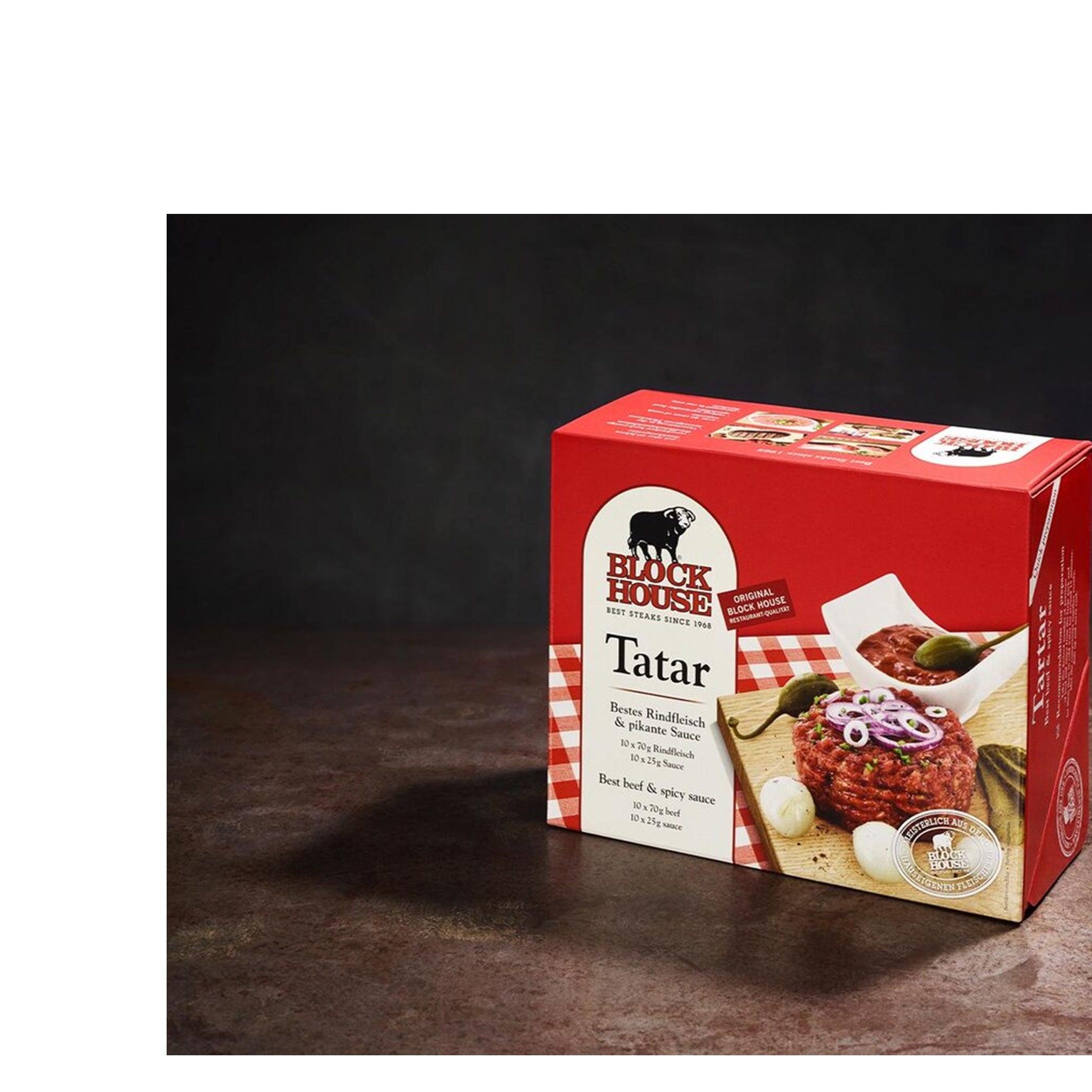 Block House Tatar und Würzsauce 10x95g