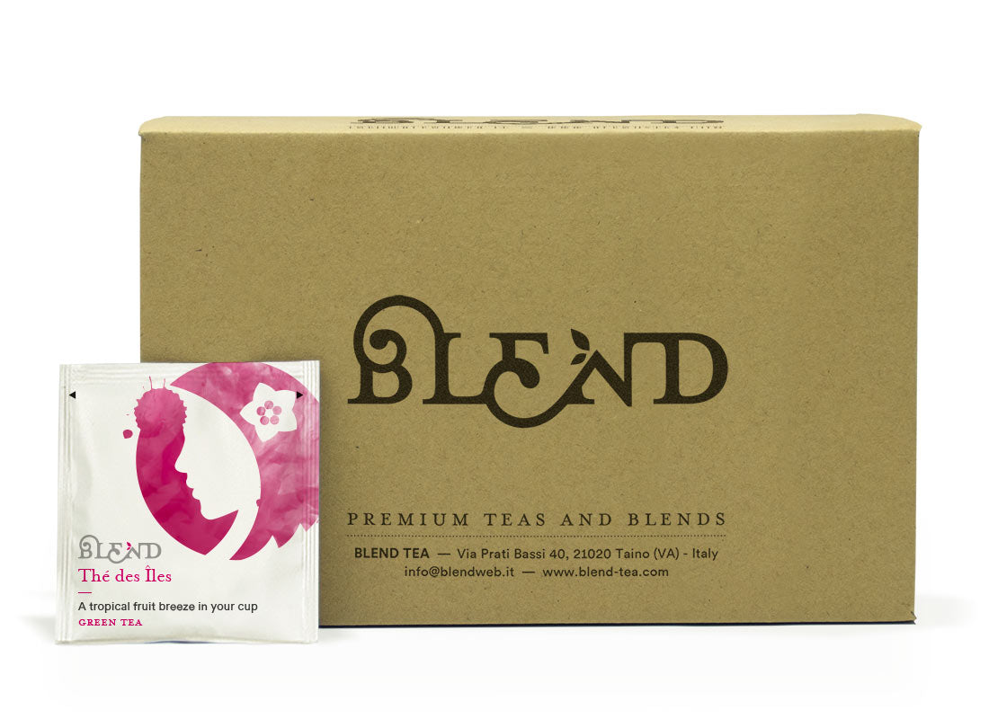 The des Iles    (grüner  Tee) — 15 Pyramidenbox