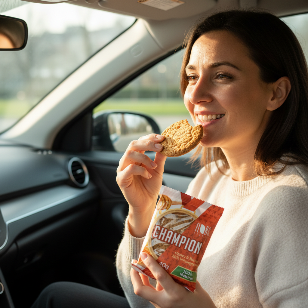 Vollkorn-Haferflockenkekse mit Honig 40 g