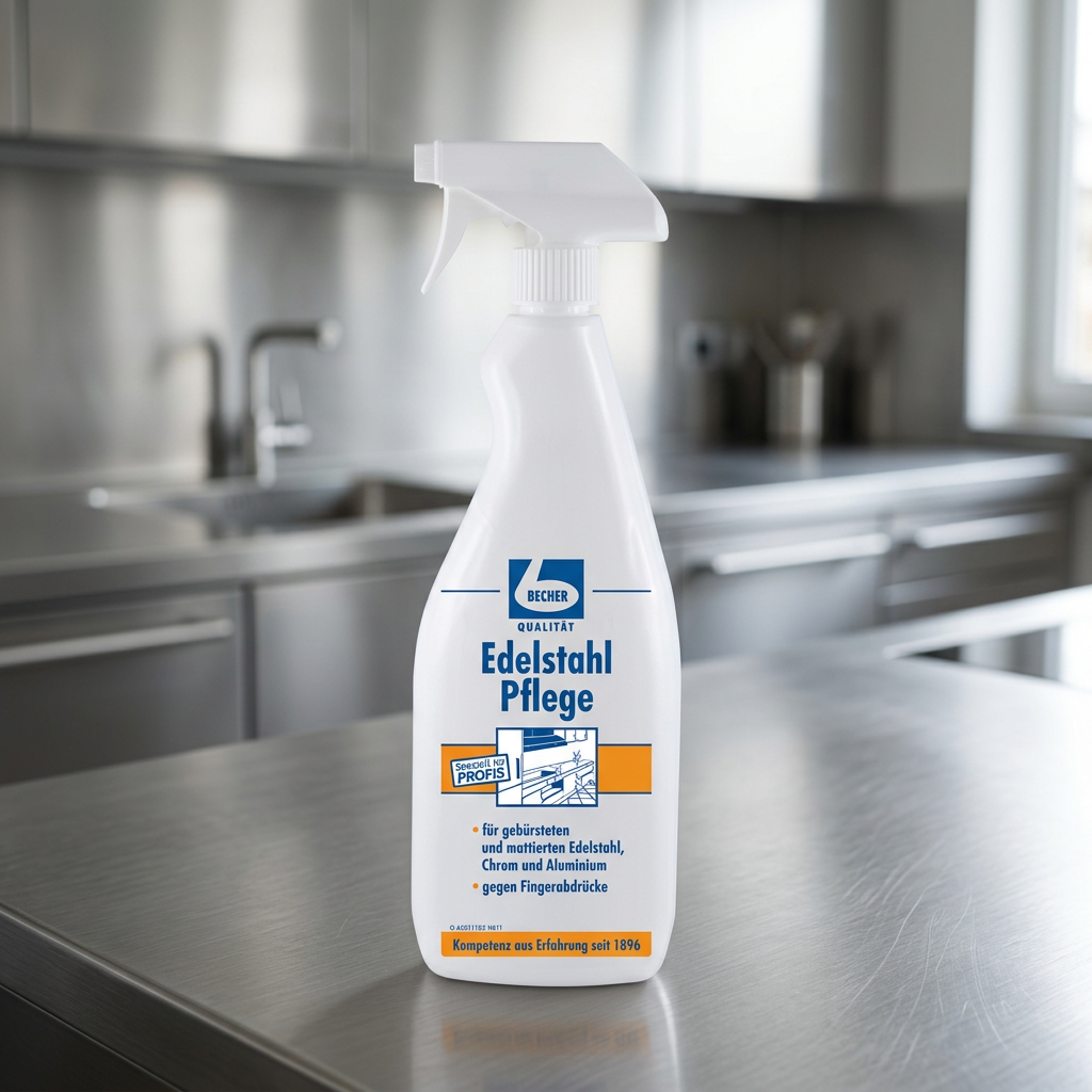 Dr. Becher Edelstahl Pflege 1 l