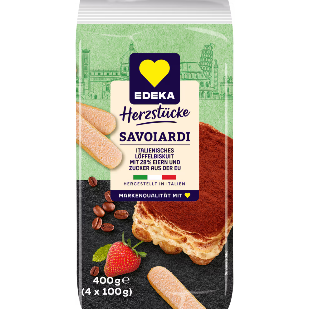Herzstücke Savoiardi Löffelbiskuit 400g