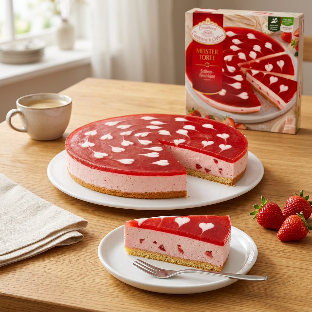 Coppenrath & Wiese Erdbeer-Frischkäse-Torte 1,1 kg