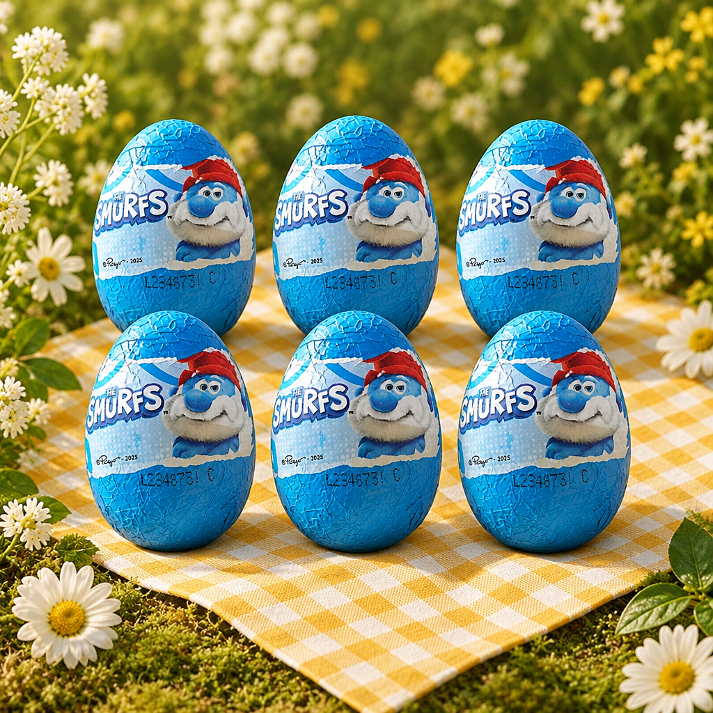 Die Schlümpfe Überraschungseier 6 × 20 g