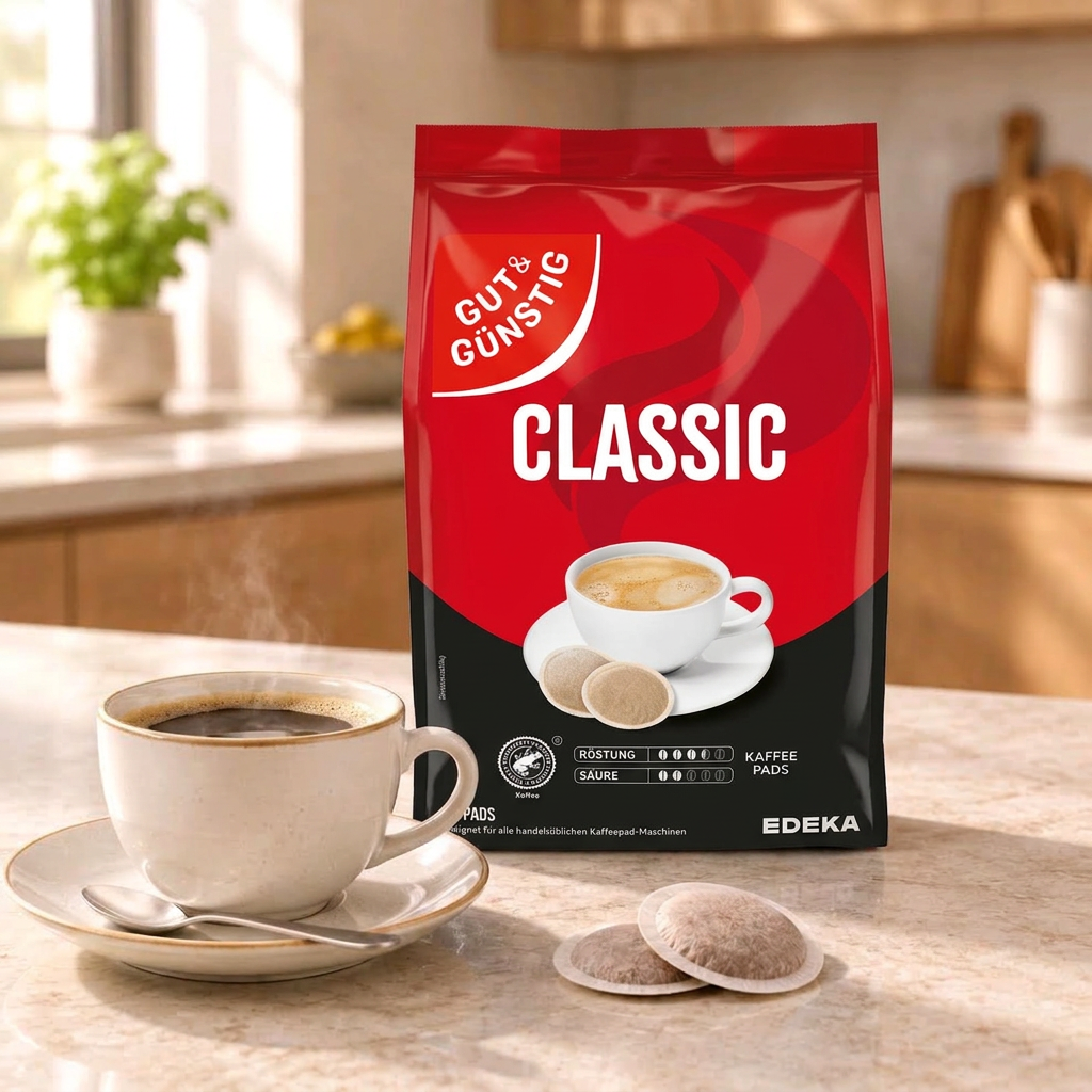 G&G Kaffeepads Klassik 40 Stück – 280 g
