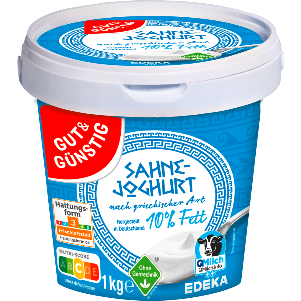 GUT&GÜNSTIG Sahnejoghurt nach griechischer Art 10% 1kg