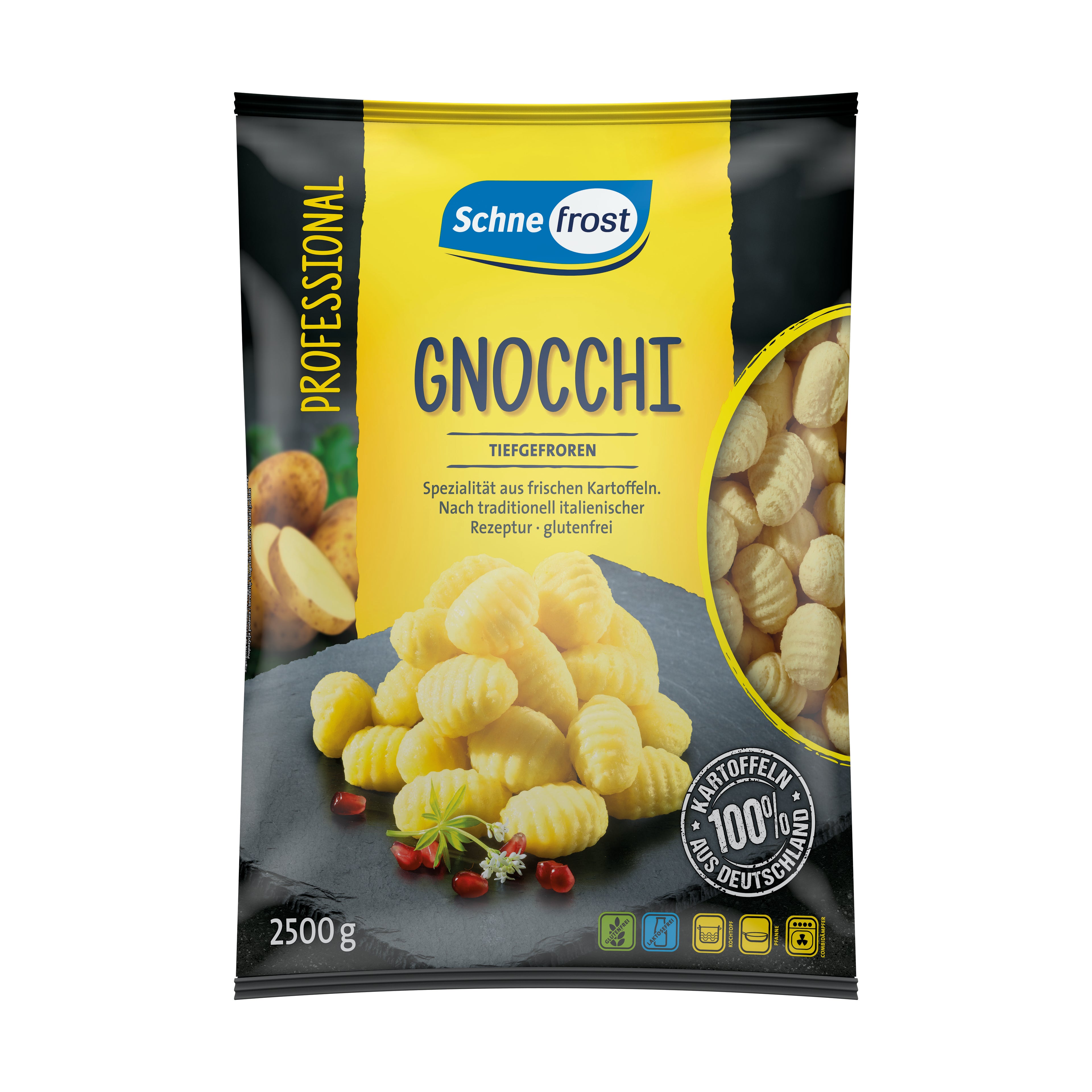 Kartoffelgnocchi 2,5 kg - Tiefgefroren