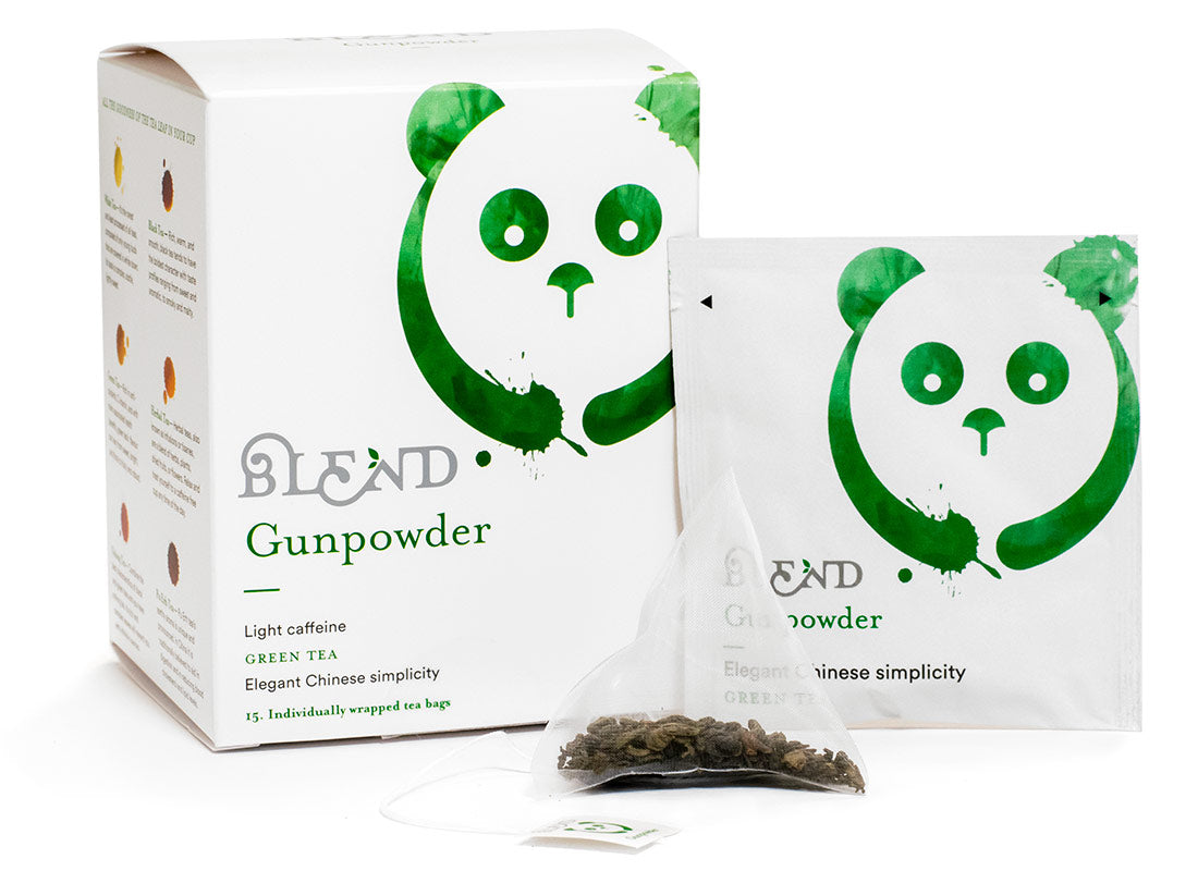 Gunpowder  (grüner  Tee) — 15 Pyramidenbox