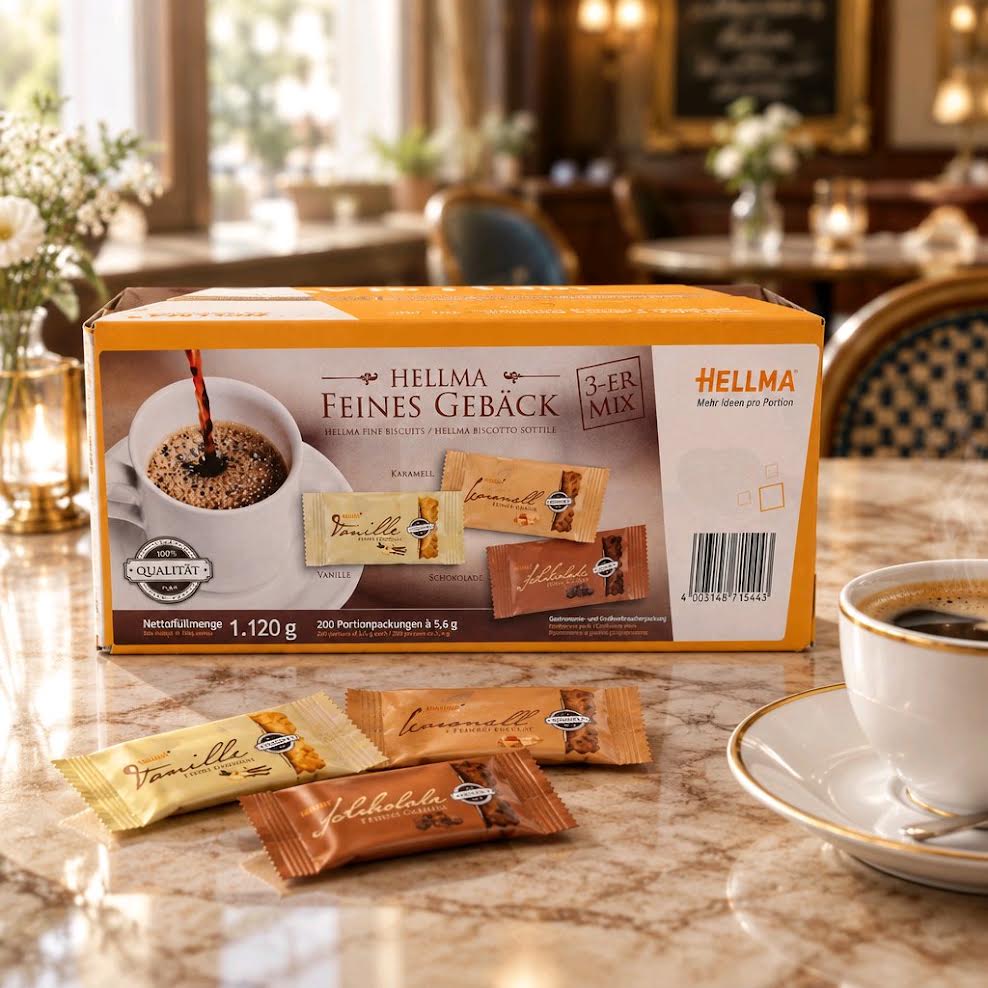 Hellma Feines Gebäck-Mix 200 Stück 1.120 g