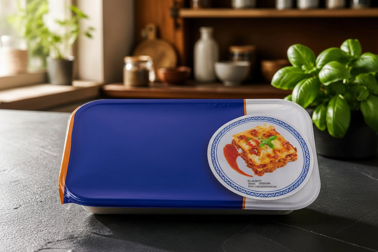 Lasagne mit Fleisch- und Tomatensauce 1000g. - Ein echtes italienisches Produkt.