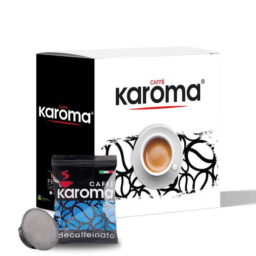 Karoma Kaffee entkoffeiniert Kapsel kompatible Lavazza Point - 50 Stück