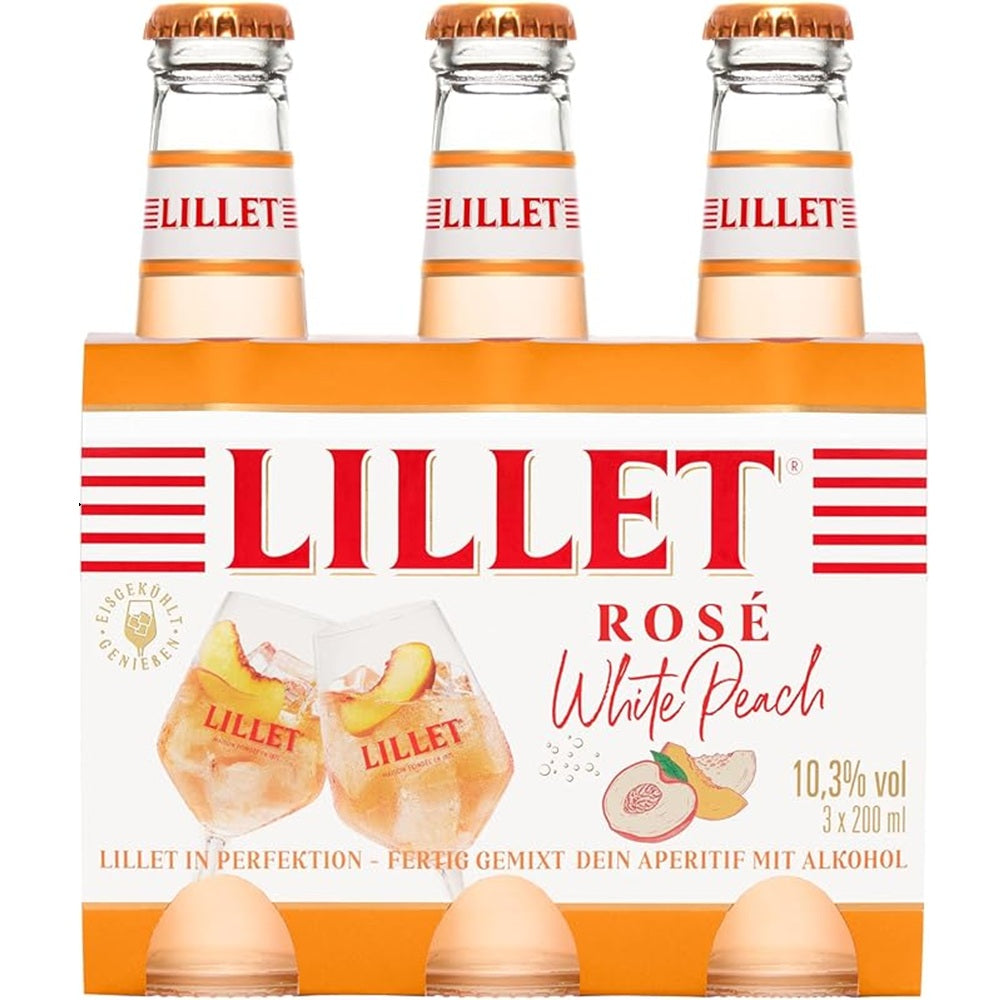 Lillet White Peach 10,3% 3x0,2l