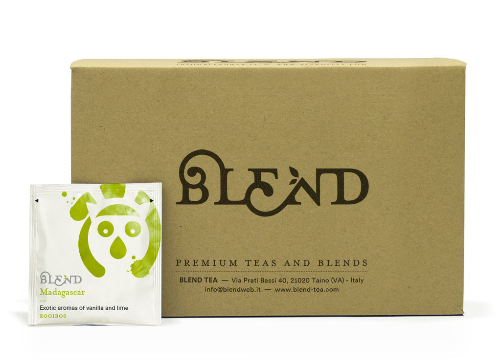 Madagascar   (  Rooibos Tee) — 15 Pyramidenbox