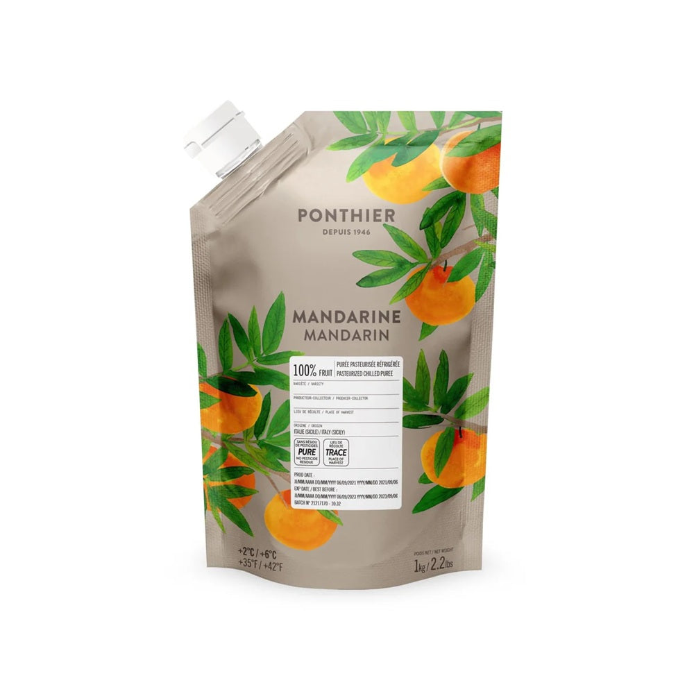 Mandarine Frruchtpüree/ Saft 100% - 1KG./1L - Ponthier