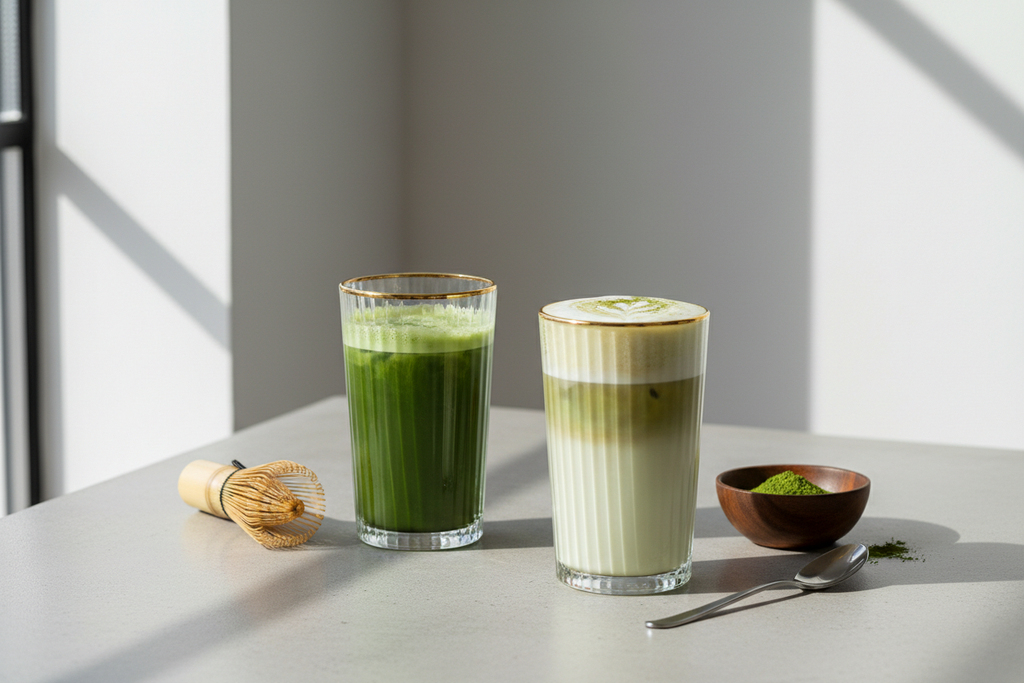 Matcha Tea e Matcha Latte