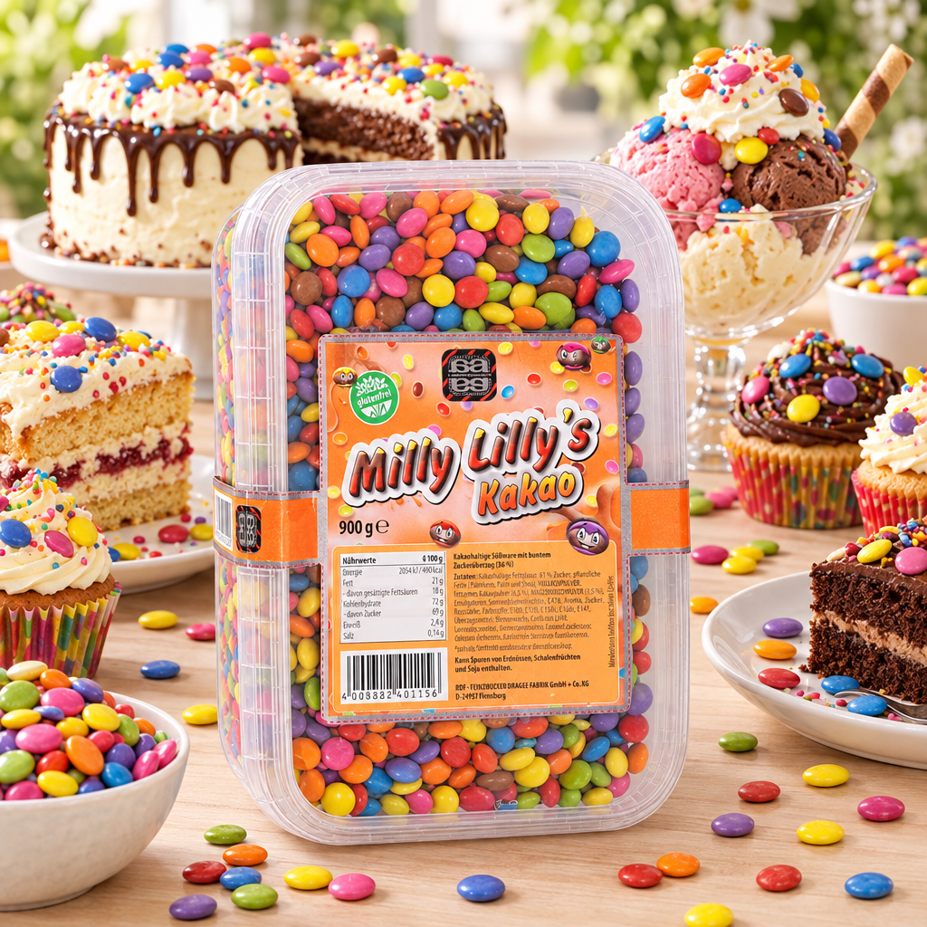 Agilus Dragees Milly Lilly Kakao (900 g)