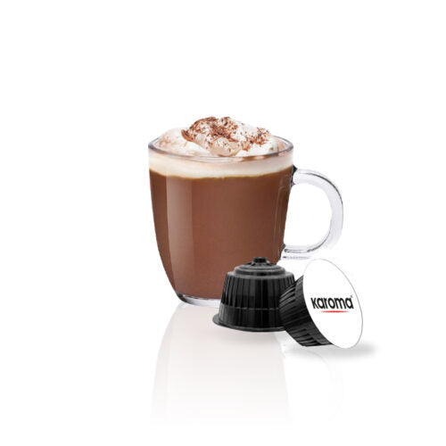 Karoma 16/96 Kapsel KAKAO - MOKACCINO - kompatible DOLCE GUSTO