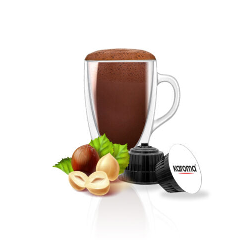 Karoma 16/96 Kapsel KAKAO NOCCIOLATO - kompatible DOLCE GUSTO