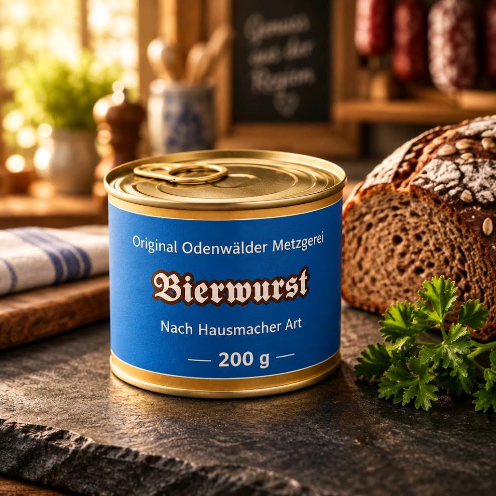 Odenwälder Metzgerei Bierwurst – 200 g